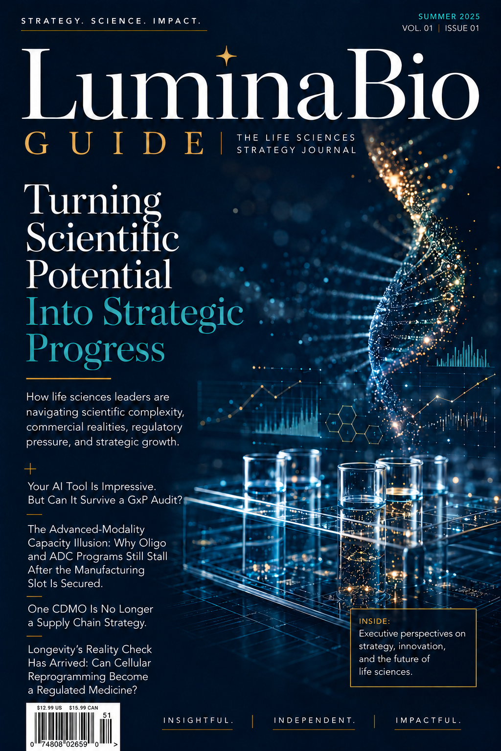 LuminaBio Perspective magazine cover